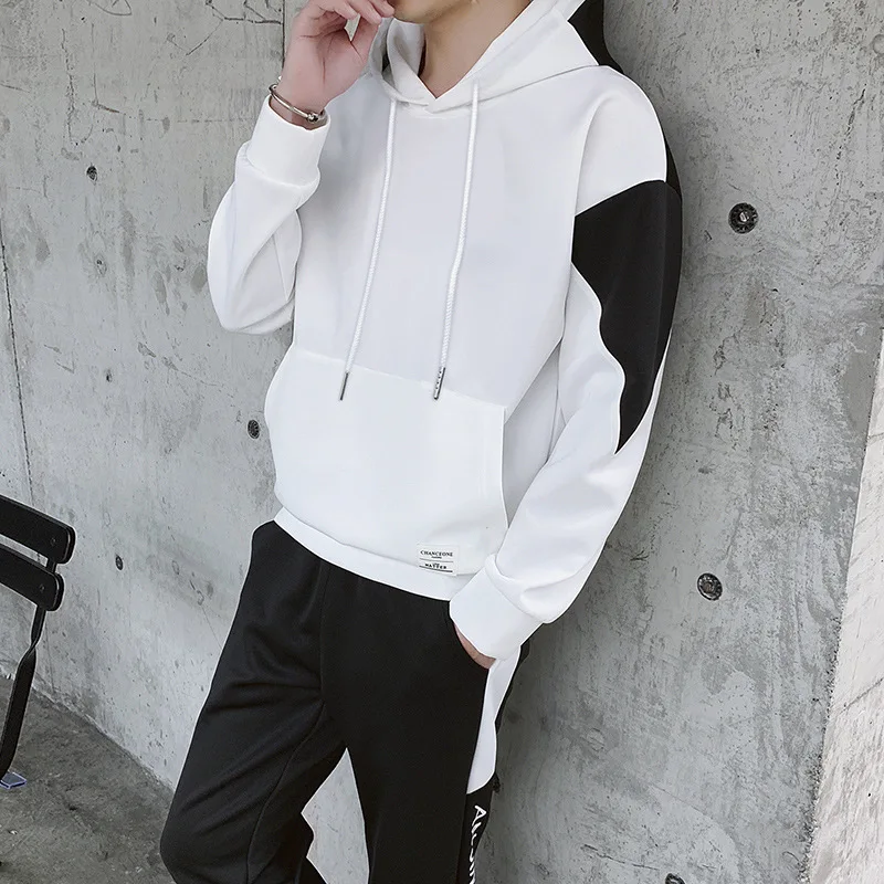 2019 Autumn New Style Men Long Sleeve Leisure Sports Suit Male STUDENT'S Hooded Two-Piece Set Fashion 
2019 Autumn New Style Men Long Sleeve Leisure Sports Suit Male STUDENT'S Hooded Two-Piece Set Fashion
