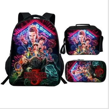 Mochila stranger things Backpack for Boys Girls School Bags Kids 3D Anime Pattern BookBag Kids School Bag Pack
Mochila stranger things Backpack for Boys Girls School Bags Kids 3D Anime Pattern BookBag Kids School Bag Pack