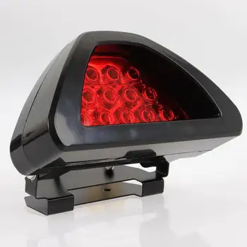 12 LED Car Tail Lamp Car Brake Light Triangle 55mm x 70mm x 125mm Universal F1 Style 1Pcs Practical
12 LED Car Tail Lamp Car Brake Light Triangle 55mm x 70mm x 125mm Universal F1 Style 1Pcs Practical