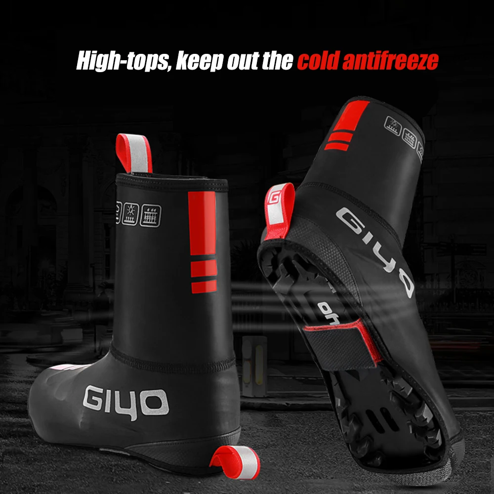 GIYO 1 pair Cycling Shoe Covers Fleece Thermal Warm Man Woman Overshoes Road Bicycle Bike MTB Winter Cycling Shoe Cover
GIYO 1 pair Cycling Shoe Covers Fleece Thermal Warm Man Woman Overshoes Road Bicycle Bike MTB Winter Cycling Shoe Cover