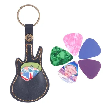 Key Ring Leather Paddles Package Case Holder For Guitar Picks Guitar Accessories With 5 Random Paddles Guitar Sweep-dial Parts
Key Ring Leather Paddles Package Case Holder For Guitar Picks Guitar Accessories With 5 Random Paddles Guitar Sweep-dial Parts