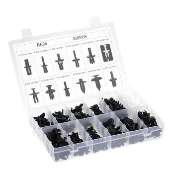 350pcs Auto Car Panel Moulding Assortments Kit Push Retainer Pin Rivet Clip Auto Car Panel Moulding Assortments
350pcs Auto Car Panel Moulding Assortments Kit Push Retainer Pin Rivet Clip Auto Car Panel Moulding Assortments