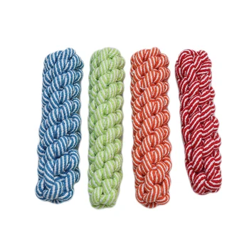New Arrival Non-toxic Braided Tug Chew Rope Tough Strong Durable Puppy Dog Pet Tug Cotton Rope Training Bait Toys Random Color
New Arrival Non-toxic Braided Tug Chew Rope Tough Strong Durable Puppy Dog Pet Tug Cotton Rope Training Bait Toys Random Color