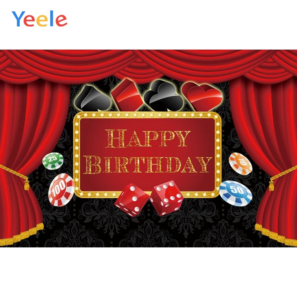 Red Curtain Card Casino Gamble Birthday Party Backdrop Vinyl Photography Background For Photo studio Photocall Photophone Shoot
Red Curtain Card Casino Gamble Birthday Party Backdrop Vinyl Photography Background For Photo studio Photocall Photophone Shoot