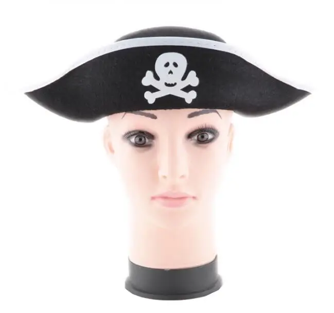 Pirate Captain Hat Skull & Crossbone Design Cap Costume for Fancy Dress Party Halloween Polyester 2019 Cos Prop
Pirate Captain Hat Skull & Crossbone Design Cap Costume for Fancy Dress Party Halloween Polyester 2019 Cos Prop