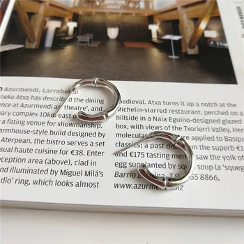 RUIYI Real 925 Sterling Silver Korean Style bamboo Joint Design Stud Earrings Women Punk Pure Silver Anti Allergy Niche Earrings
RUIYI Real 925 Sterling Silver Korean Style bamboo Joint Design Stud Earrings Women Punk Pure Silver Anti Allergy Niche Earrings