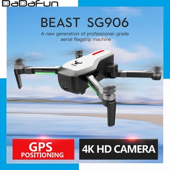 SG906 GPS Drone Brushless Smart Follow Selfie Drone with 5G WIFI FPV 4K HD Camera RC Quadcopter Foldable Drone VS F11 X8 CG033
SG906 GPS Drone Brushless Smart Follow Selfie Drone with 5G WIFI FPV 4K HD Camera RC Quadcopter Foldable Drone VS F11 X8 CG033