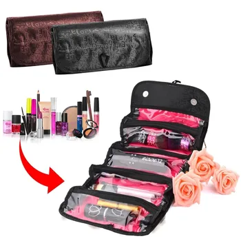 Roll N Go Travel Cosmetic Bag, Easy Roll Up, Brush Lipstick Paste Tube Makeup Tools Toiletry Organizer, Cosmetic Storage Bag 
Roll N Go Travel Cosmetic Bag, Easy Roll Up, Brush Lipstick Paste Tube Makeup Tools Toiletry Organizer, Cosmetic Storage Bag