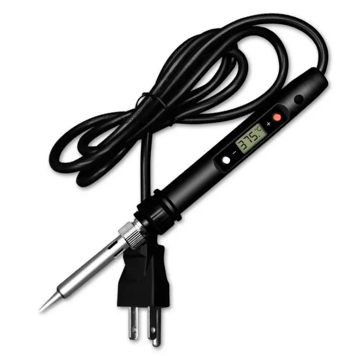 60W Electric Soldering Iron Adjustable Temperature LCD Digital Display Soldering Station Kit Welding Tools Wood Burning Tool
60W Electric Soldering Iron Adjustable Temperature LCD Digital Display Soldering Station Kit Welding Tools Wood Burning Tool