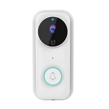 WiFi Doorbell Camera Smart Wi-Fi Two-way Video Intercom Door bell Camera Night Vision PIR Monitor Alarm Remote Home Monitoring
WiFi Doorbell Camera Smart Wi-Fi Two-way Video Intercom Door bell Camera Night Vision PIR Monitor Alarm Remote Home Monitoring