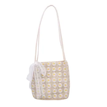 Spring and Summer Fairy Lace All-match Large Capacity Bucket Hand Straw Woven Women's Shoulder Small Fresh Tote Bag
Spring and Summer Fairy Lace All-match Large Capacity Bucket Hand Straw Woven Women's Shoulder Small Fresh Tote Bag
