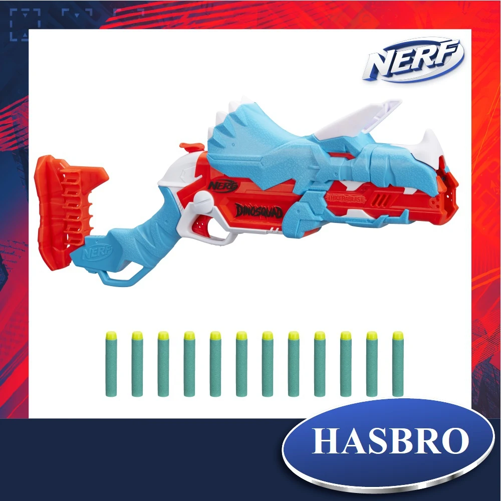 Набор игровой Hasbro Nerf Бластер Дино Трицерабласт F0803EU4 | Игрушки и хобби