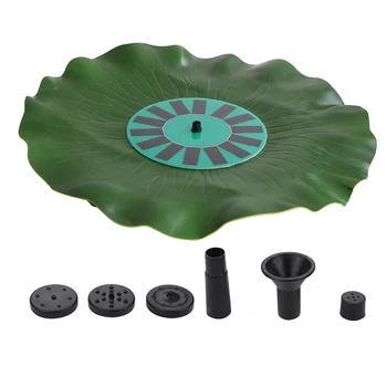 Solar-power Fountain Floating Brushless Decoration Pump Kit with Monocrystalline Solar Panel for Bird Bath Garden Pond
Solar-power Fountain Floating Brushless Decoration Pump Kit with Monocrystalline Solar Panel for Bird Bath Garden Pond