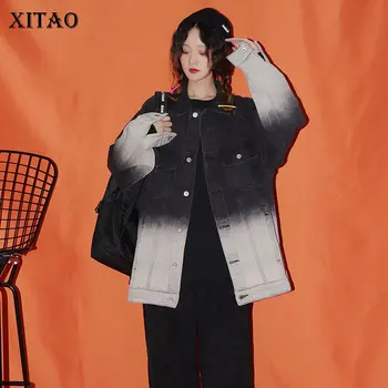 XITAO Tide Plus Size Hit Color Pocket Jacket Women Clothes 2020 Spring Fashion Loose Casual Personality Match All Coat ZLL4802
XITAO Tide Plus Size Hit Color Pocket Jacket Women Clothes 2020 Spring Fashion Loose Casual Personality Match All Coat ZLL4802