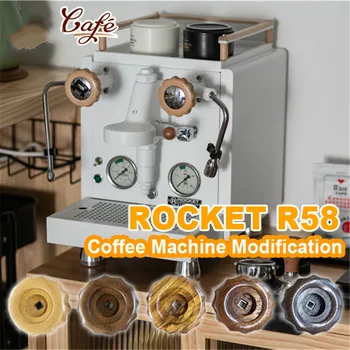 ROCKET R58 Wooden Handle Coffee Machine Modification For ROCKET R58n handle 5PCS SET tools coffees Espresso Accessories
ROCKET R58 Wooden Handle Coffee Machine Modification For ROCKET R58n handle 5PCS SET tools coffees Espresso Accessories