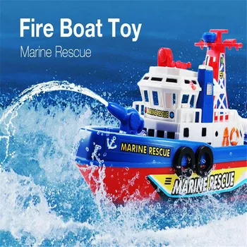 Fast Speed Music Light Electric Marine Rescue Fire Fighting Boat Toy for Kids
Fast Speed Music Light Electric Marine Rescue Fire Fighting Boat Toy for Kids