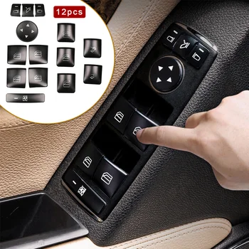 Durable And Practical 12pcs Black Door Lock Switch Button Sticker Covers Set For Mercedes Benz W204 W212
Durable And Practical 12pcs Black Door Lock Switch Button Sticker Covers Set For Mercedes Benz W204 W212