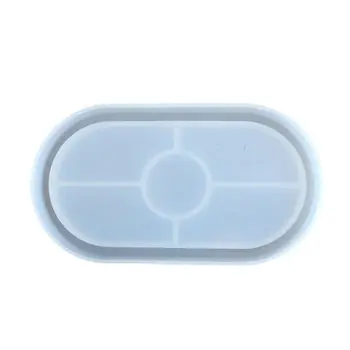High Mirror Elliptical Storage Plate Mold Crystal Epoxy Molds DIY Handmade Coaster Making UV Resin Crafts Mould
High Mirror Elliptical Storage Plate Mold Crystal Epoxy Molds DIY Handmade Coaster Making UV Resin Crafts Mould