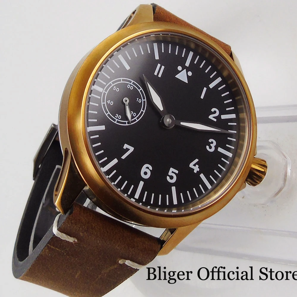 Classic CORGEUT Bronzed Coated Men Watch Manual Mechanical Men Watch 6497 Movement Leather Band
Classic CORGEUT Bronzed Coated Men Watch Manual Mechanical Men Watch 6497 Movement Leather Band