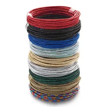 5m/Bundle Polyester Cord Covered with Aluminum DIY Thread Stringing Metallic Wire for Necklace Bracelet Making Jewelry Findings
5m/Bundle Polyester Cord Covered with Aluminum DIY Thread Stringing Metallic Wire for Necklace Bracelet Making Jewelry Findings