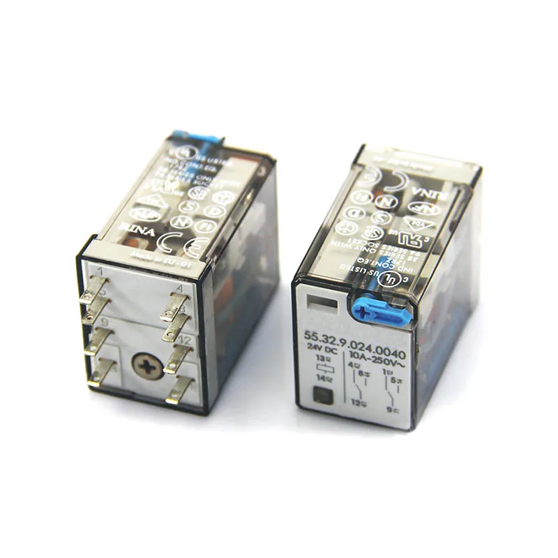 

HOT NEW 55.32.9.024.0040 24V relay In the power Intermediate relay 24VDC DC24V 24V 10A 250VAC 8PIN