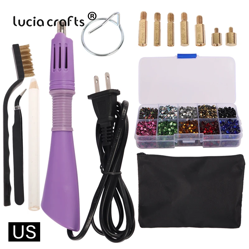 1Set Hot fix Rhinestone Applicator With 7 Tips Iron-on Wand Strass Tool Iron On Crystal Diamond For Wedding Garment Decor 089206
1Set Hot fix Rhinestone Applicator With 7 Tips Iron-on Wand Strass Tool Iron On Crystal Diamond For Wedding Garment Decor 089206