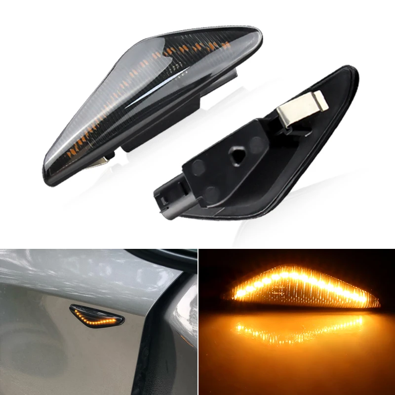 For BMW X5 E70 X6 E71 E72 X3 F25 Smoked LED Turn Signal Light Indicator 2Pcs Side Maker Repeater Car Lights Canbus Amber Yellow
For BMW X5 E70 X6 E71 E72 X3 F25 Smoked LED Turn Signal Light Indicator 2Pcs Side Maker Repeater Car Lights Canbus Amber Yellow