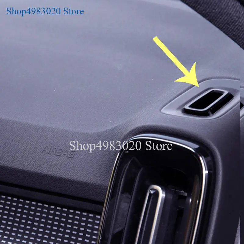ABS Matte/Carbon fibre For Volvo XC40 T5 2017 2018 2019 accessories Car front Small air outlet Decoration cover trim Car styling
ABS Matte/Carbon fibre For Volvo XC40 T5 2017 2018 2019 accessories Car front Small air outlet Decoration cover trim Car styling