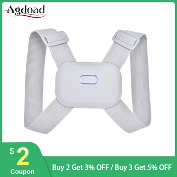 AGDOAD Smart Back Posture Corrector Flexible Adjustable Kids Adults Posture Correction Belt Straps Brace Vibration Reminder
AGDOAD Smart Back Posture Corrector Flexible Adjustable Kids Adults Posture Correction Belt Straps Brace Vibration Reminder