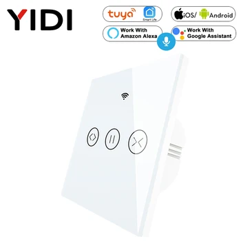 WiFi Tuya Smart Curtain Blind Switch for Electric Motorized Curtain Roller Shutter Works with Alexa Echo Google Home Smart Home
WiFi Tuya Smart Curtain Blind Switch for Electric Motorized Curtain Roller Shutter Works with Alexa Echo Google Home Smart Home