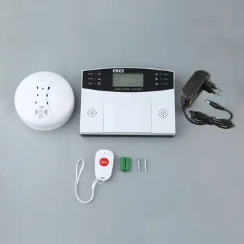 GSM-LCD Wireless 433 Smart Burglar Security Alarm System Detector Sensor Kit Remote Control Auto Dial SMS Outdoor Siren
GSM-LCD Wireless 433 Smart Burglar Security Alarm System Detector Sensor Kit Remote Control Auto Dial SMS Outdoor Siren