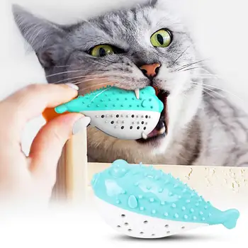 Cat Chew Toy Toothbrush Catnip Toy TPR Fish Shape Cat Toys Pet Molar Tooth Cleaning Brush Pet Cat Dental Care Tool
Cat Chew Toy Toothbrush Catnip Toy TPR Fish Shape Cat Toys Pet Molar Tooth Cleaning Brush Pet Cat Dental Care Tool