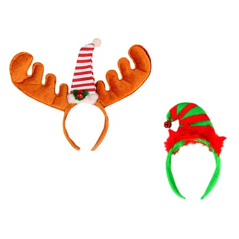 2pcs Christmas Themed Kids Headdress Decor Christmas Themed Kids Festival Hair Hoop Festival Headdress for Christmas Party
2pcs Christmas Themed Kids Headdress Decor Christmas Themed Kids Festival Hair Hoop Festival Headdress for Christmas Party