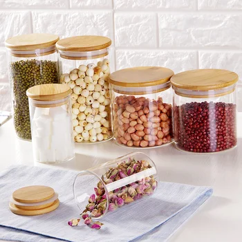 Airtight Glass Canister Coffee Container Tea Coffee Sugar Storage Jars Glass Jar With Bamboo Lid And Slick Silicone Rim баночки
Airtight Glass Canister Coffee Container Tea Coffee Sugar Storage Jars Glass Jar With Bamboo Lid And Slick Silicone Rim баночки