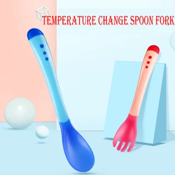 1PCS Baby Tableware Temperature Sensing Spoon Eat Feed Medicine Fork Accessories Suitable For Newborn Baby Cutlery Utensils
1PCS Baby Tableware Temperature Sensing Spoon Eat Feed Medicine Fork Accessories Suitable For Newborn Baby Cutlery Utensils