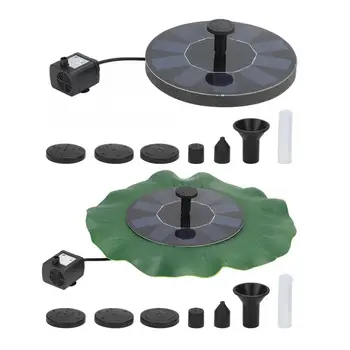 5V 1.6W Solar Water Fountain Pump Floating Landscape Fountain for Outdoor Decoration Fountain Pool Pond Waterfall Wholesale
5V 1.6W Solar Water Fountain Pump Floating Landscape Fountain for Outdoor Decoration Fountain Pool Pond Waterfall Wholesale