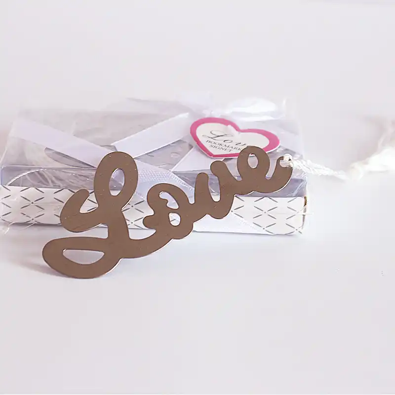bookmark love lettered bookmark set anniversary creative gifts