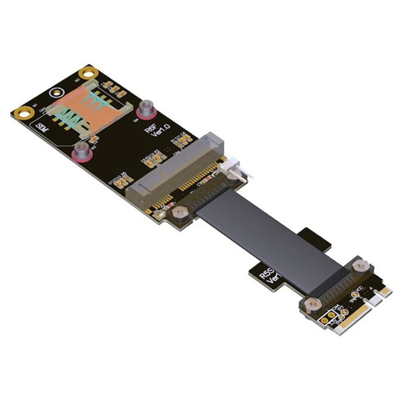 MPCIe to M.2 Key A.E. Extension Cable Mini Pcie MPCI-E Card to NGFF M2 A.E. Slot Extension Adapter Cable
MPCIe to M.2 Key A.E. Extension Cable Mini Pcie MPCI-E Card to NGFF M2 A.E. Slot Extension Adapter Cable