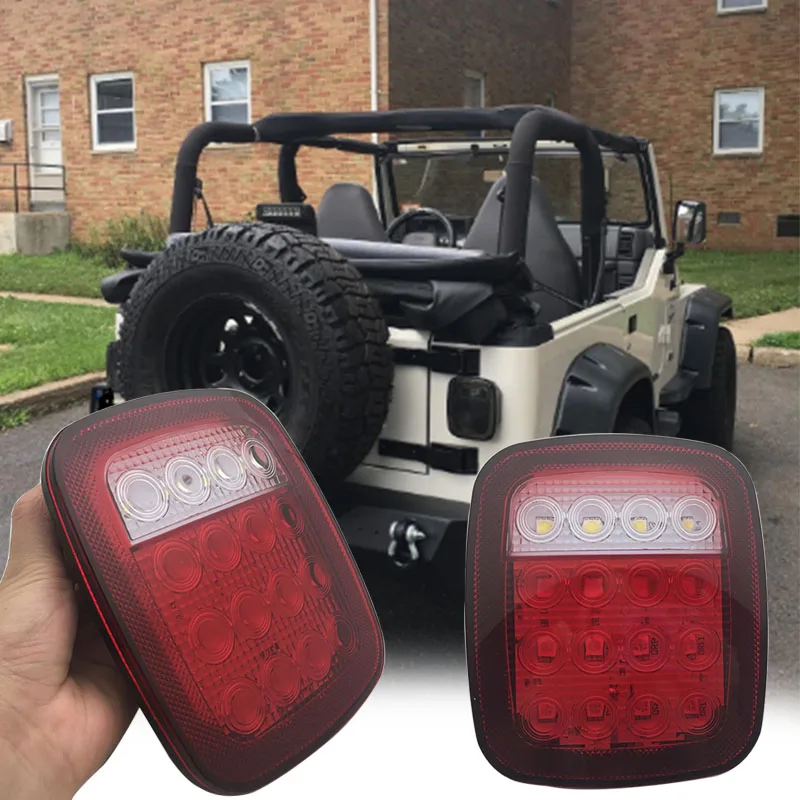 Светодиодный задний светильник задние фонари обратного хода тормозной светильник для Jeep Wrangler TJ Приглашаем посетить наших заказчиков выставку CJ YJ JK грузовик прицепа лодки хвост светильник
Светодиодный задний светильник задние фонари обратного хода тормозной светильник для Jeep Wrangler TJ Приглашаем посетить наших заказчиков выставку CJ YJ JK грузовик прицепа лодки хвост светильник