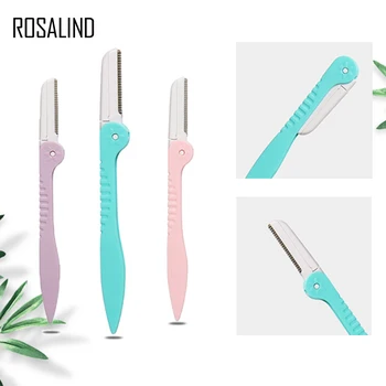 ROSALIND 3pcs Eyebrow Trimmer Face Razor Eyebrow Portable Blades Shaver Knife Hair Remover Set Makeup Eyebrow Profiler Tools
ROSALIND 3pcs Eyebrow Trimmer Face Razor Eyebrow Portable Blades Shaver Knife Hair Remover Set Makeup Eyebrow Profiler Tools