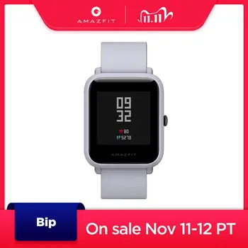 

[Ship from Russia] Global Version Amazfit Bip Bluetooth GPS Sport Heart Rate Monitor IP68 Call Reminder APP Notifications