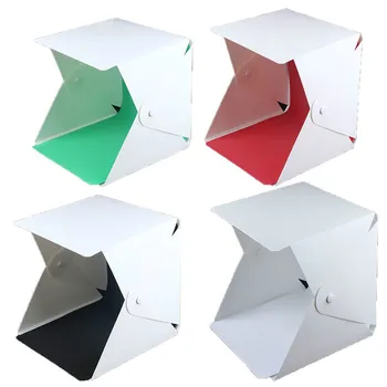 23cm Mini Foldable LED Photo Light Box for Studio Photography Video Desktop Softbox with Built-in button 4 Color Background
23cm Mini Foldable LED Photo Light Box for Studio Photography Video Desktop Softbox with Built-in button 4 Color Background