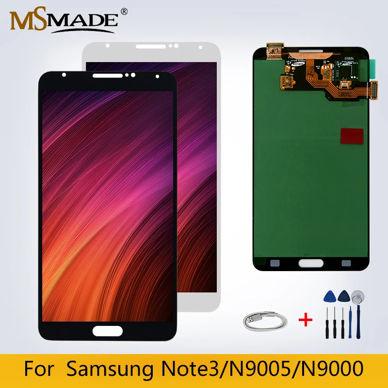 Original For Samsung Galaxy NOTE 3 N9005 LCD Display Touch Screen N9000 Digitizer Replacement Parts 100% Tested Free Shipping
Original For Samsung Galaxy NOTE 3 N9005 LCD Display Touch Screen N9000 Digitizer Replacement Parts 100% Tested Free Shipping