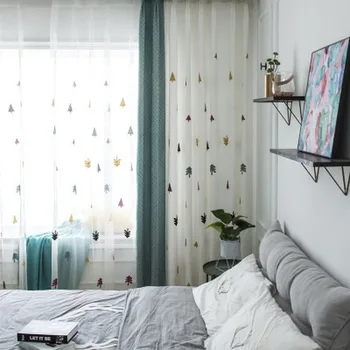 Modern Kids Curtains for Children Bedroom Decoration European Style Pastoral Blackout Suitable Garden Tulle Curtains
Modern Kids Curtains for Children Bedroom Decoration European Style Pastoral Blackout Suitable Garden Tulle Curtains