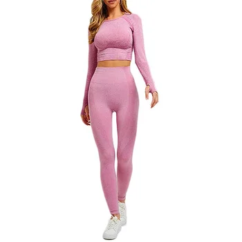 High Waisted Women Workout Sets 2 Pieces Suits Butt Lifting Yoga Leggings With Flex Sports Bra Long Sleeve Excercise Clothes
High Waisted Women Workout Sets 2 Pieces Suits Butt Lifting Yoga Leggings With Flex Sports Bra Long Sleeve Excercise Clothes