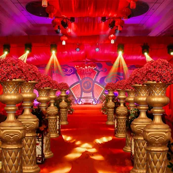 2019 New Diamond-studded Gold Roman Column Wedding Aisle Runner Road Cited Pillar for Event Opening Celebration Props 
2019 New Diamond-studded Gold Roman Column Wedding Aisle Runner Road Cited Pillar for Event Opening Celebration Props
