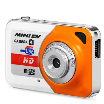 Portable X6 Ultra Mini HD High Denifition Digital Camera Mini DV Support 32GB TF Card with Mic USB Flash Drive for Camera
Portable X6 Ultra Mini HD High Denifition Digital Camera Mini DV Support 32GB TF Card with Mic USB Flash Drive for Camera