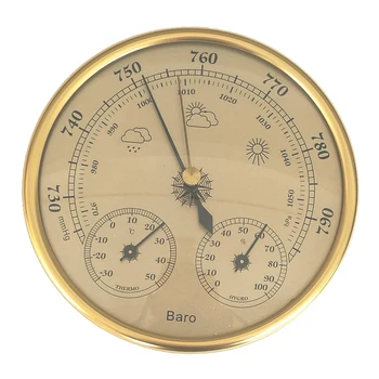 Barometer Thermometer Hygrometer Weather Station Barometric Pressure Temperature Humidity Measurement Easy Reading Display
Barometer Thermometer Hygrometer Weather Station Barometric Pressure Temperature Humidity Measurement Easy Reading Display