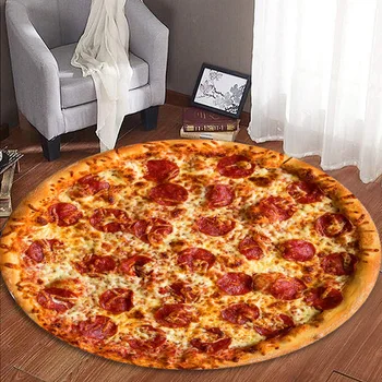 Pizza Soft Flannel Blanket Wrap Round Throw Towels Warm Decoration for Home Children 66CY
Pizza Soft Flannel Blanket Wrap Round Throw Towels Warm Decoration for Home Children 66CY
