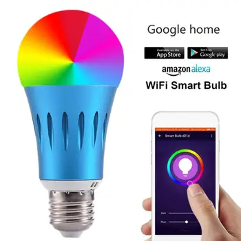 2019 New Smart Home WiFi Smart Light Bulb E27 E26 B22 E14 Works With Google Home Alexa App NT3
2019 New Smart Home WiFi Smart Light Bulb E27 E26 B22 E14 Works With Google Home Alexa App NT3